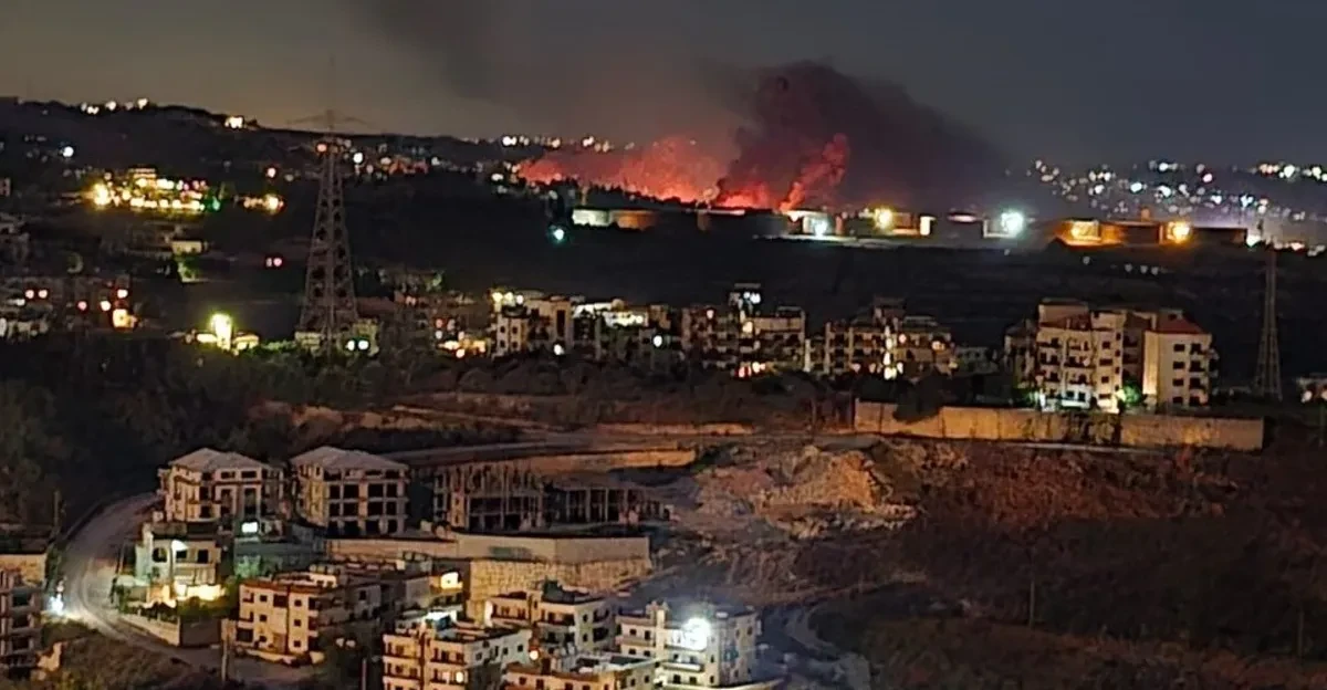 غارات إسرائيلية على صديقين والنبطية جنوبي لبنان