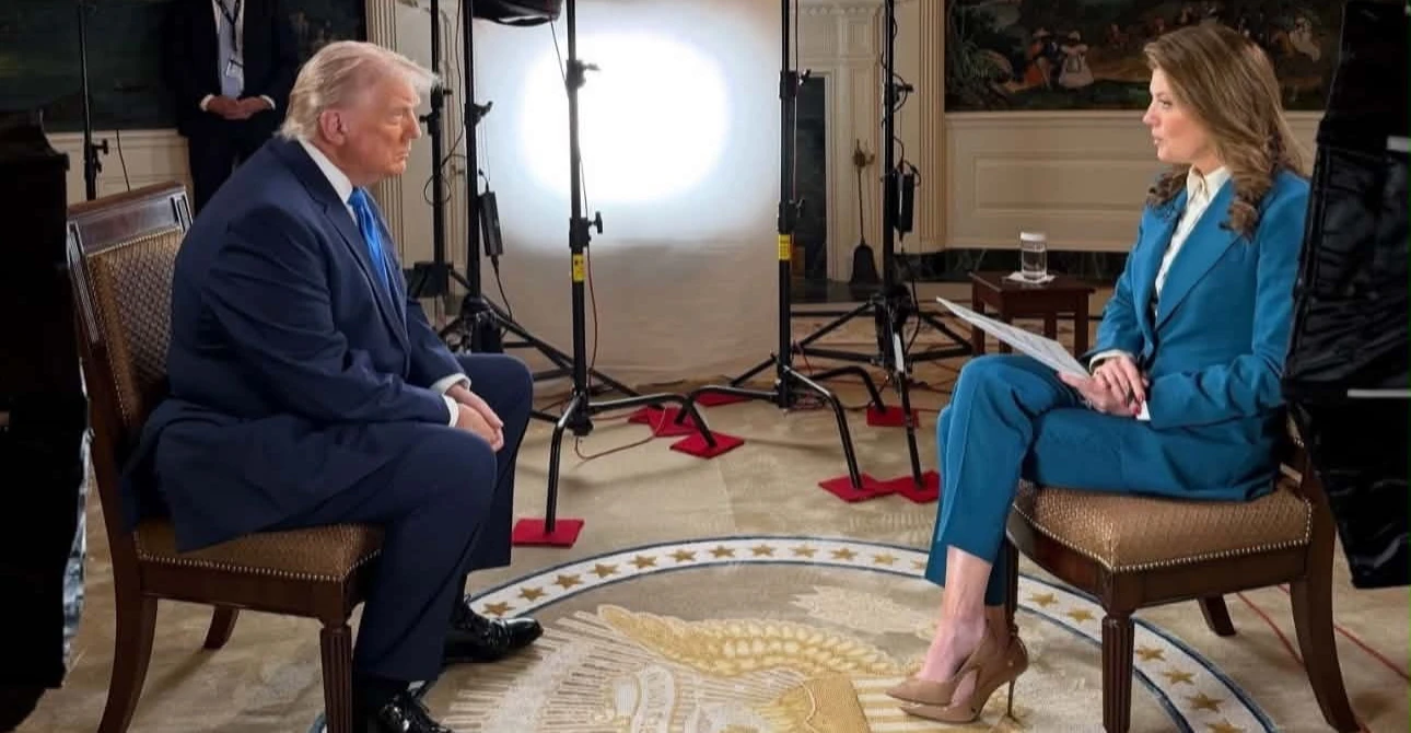 ترمب غاضباً في مقابلة تلفزيونية: لست مغتصباً ولا متحرشاً بالأطفال