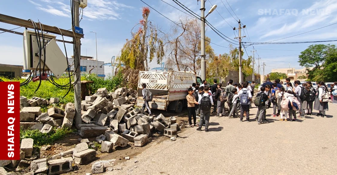 عواصف تضرب أربيل ودهوك وتخلف أضراراً بالممتلكات وشبكات الكهرباء (صور)