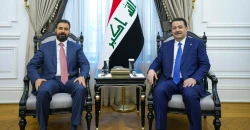 السوداني يؤكد للزيدي دعمه الكامل لإنجاح مهمة تشكيل الحكومة