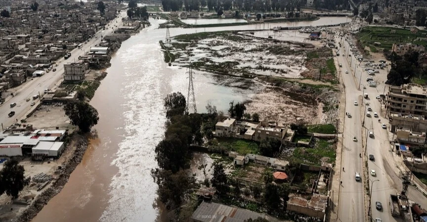 سوريا.. مصرع طفل وإصابة 12 شخصاً جراء السيول
