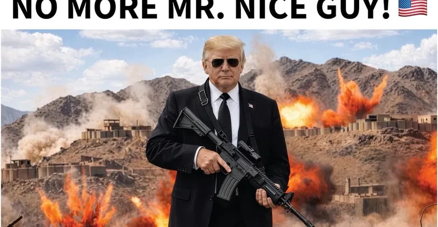 حاملاً بندقية.. ترمب يهدد إيران عبر "تروث سوشيال"