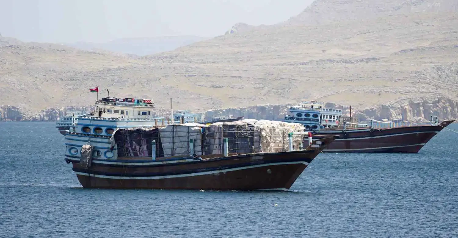 بيانات شحن: معظم السفن في مضيق هرمز تسلك مساراً حددته إيران