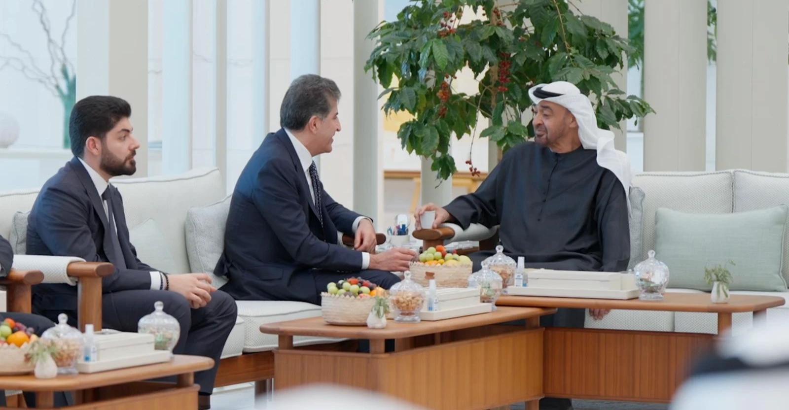 نيجيرفان بارزاني وآل نهيان من "أبو ظبي": استقرار المنطقة ضرورة تفرض تعزيز التعاون المشترك