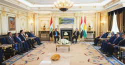 الزيدي ومسرور بارزاني يؤكدان أهمية توحيد الجهود في تعزيز الاستقرار بالعراق