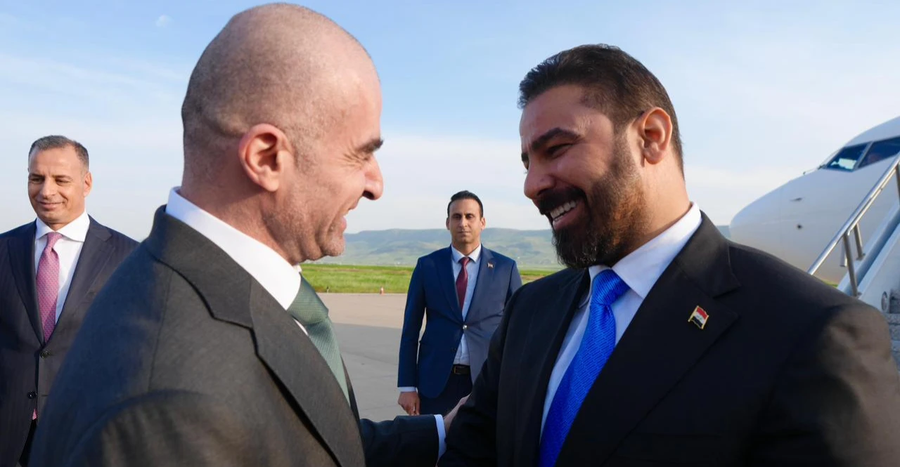الزيدي يختتم زيارة أربيل ويتجه إلى السليمانية