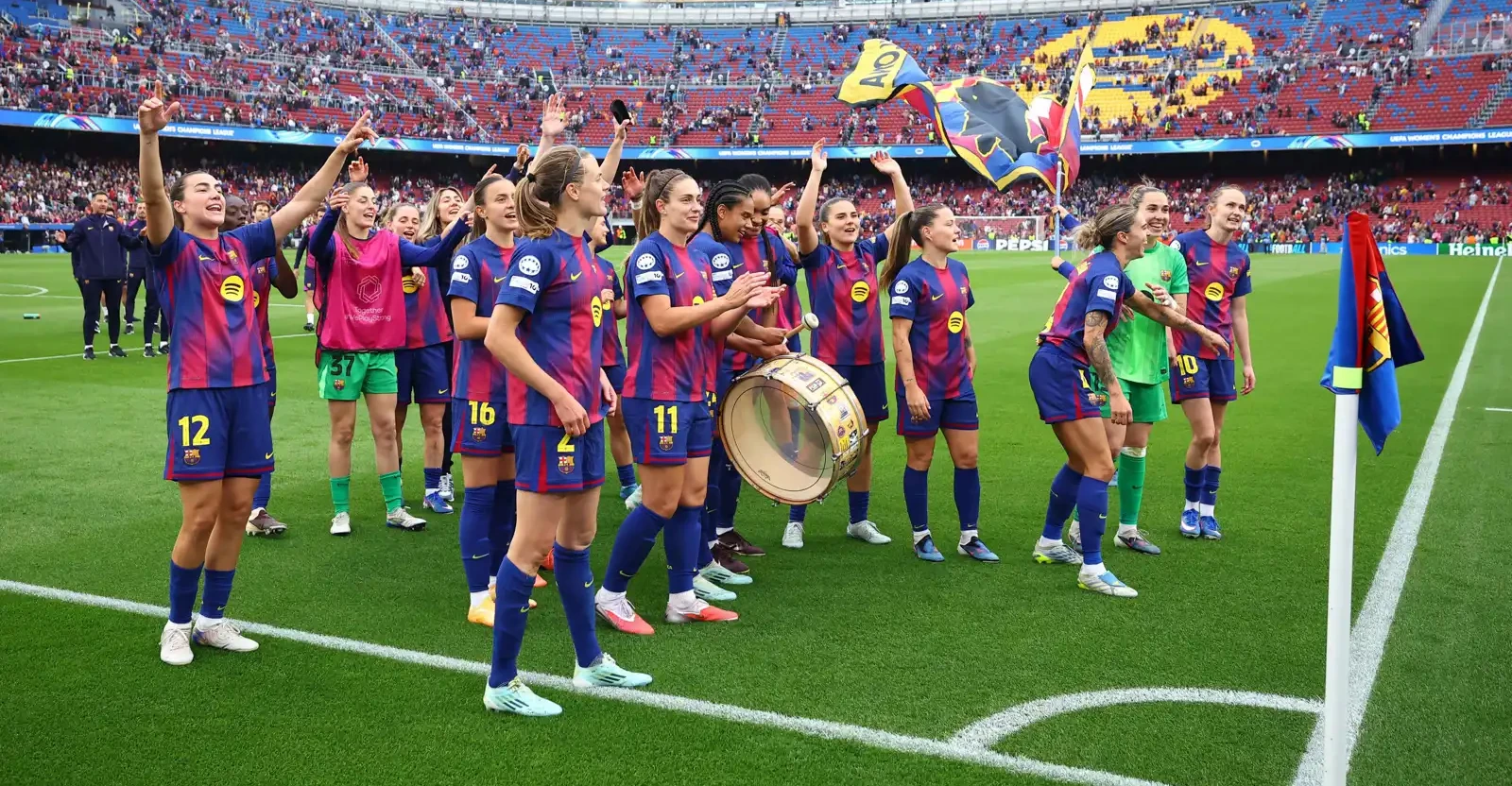 سيدات برشلونة يكتسحن بايرن ويبلغن نهائي أوروبا للمرة السادسة توالياً