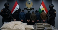 Kurdistan seizes 1 million Captagon pills, dismantles drug trafficking network