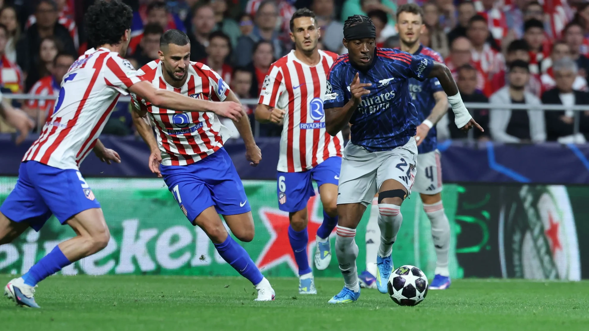 Arsenal, Atletico Madrid'i eleyerek Şampiyonlar Ligi finalin