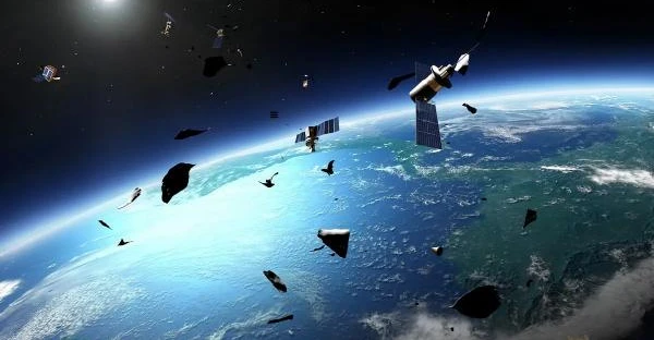Yeni Araştırma: Güneş Patlamaları Uzay Çöplerini Dünya Atmos