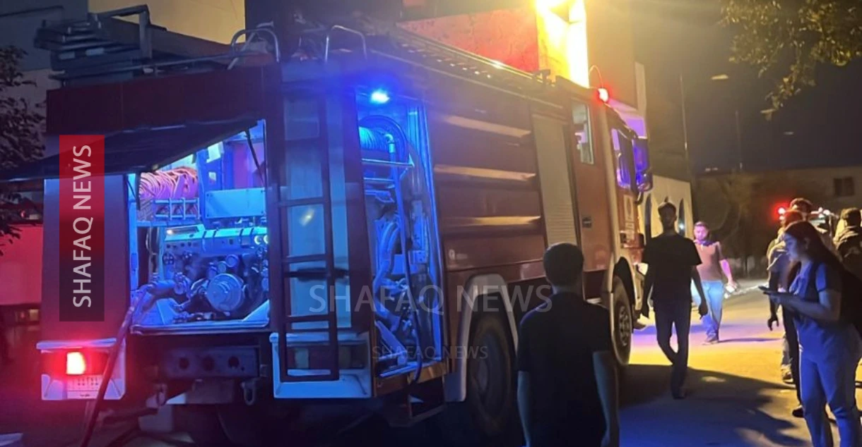 Kerkük'teki bir hastanede yangın çıktı