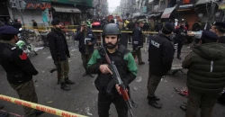 Militants kill 12 police in Pakistan after car bombing, drone attack