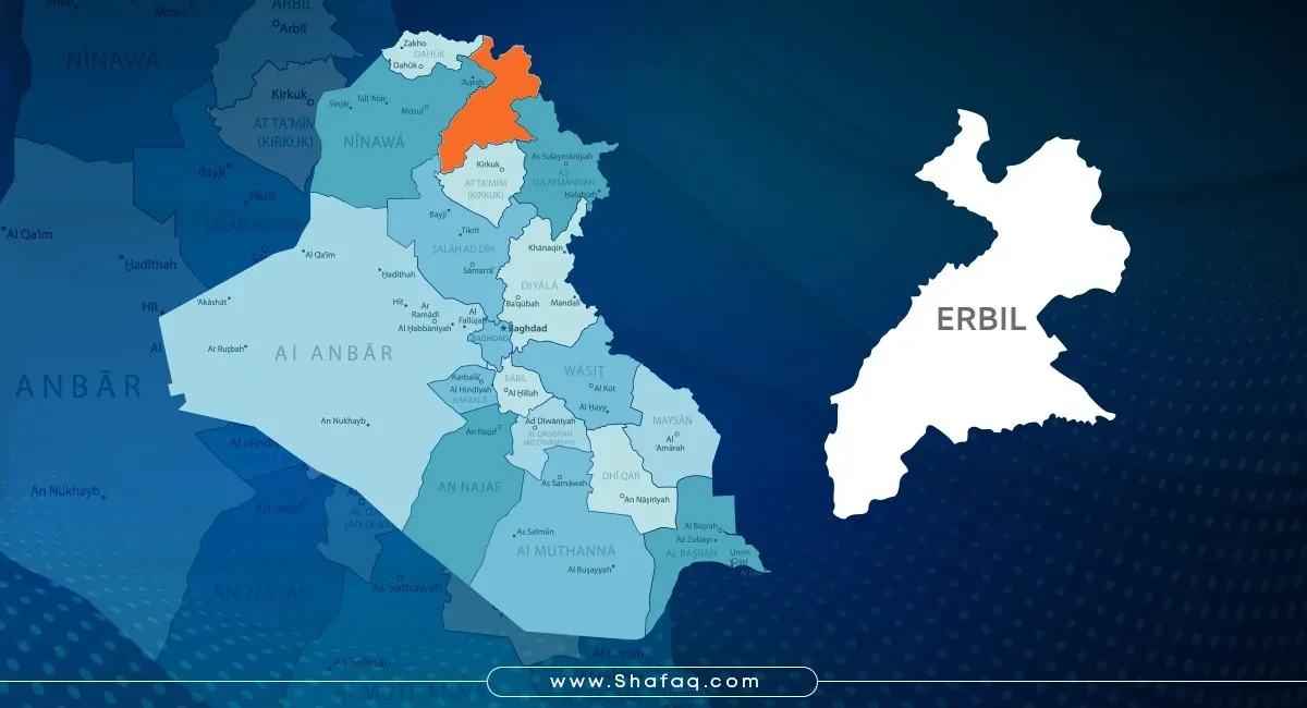 ‏کوشیان دوو کەس وە گولە لە وەردەم بنکەی پۆلیس "قوشتەپە" لە هەولێر