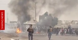اعتداء على القوات الأمنية وكوادر أمانة بغداد خلال إزالة تجاوزات في الزعفرانية (فيديو)