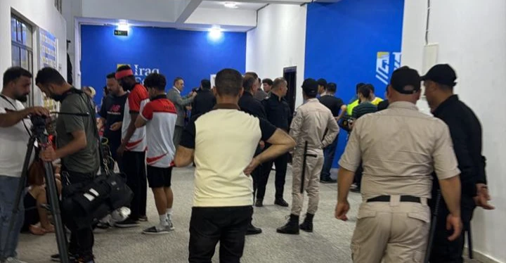 Duhok-Musul maçında taraftardan Alman profesyonele yumruk