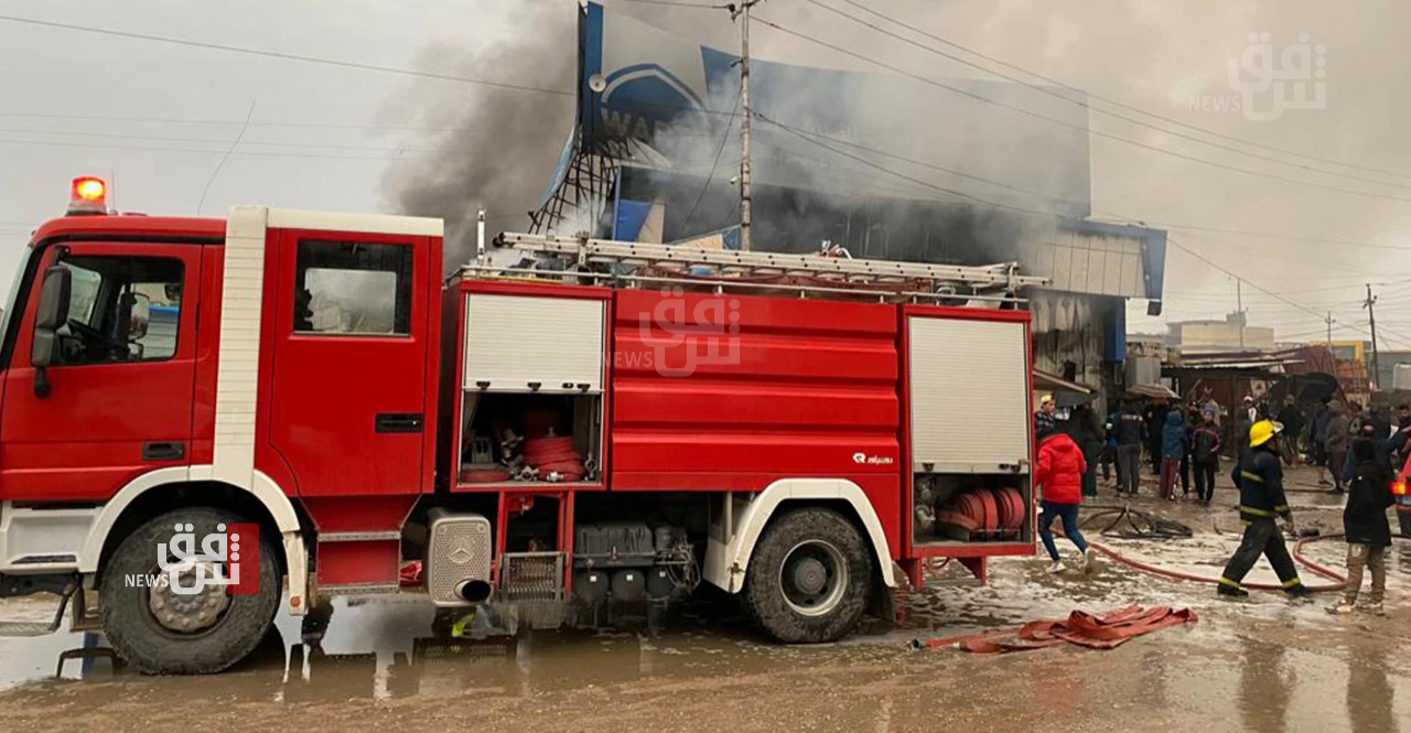 Ninova'da hasat sezonu için itfaiye takviyesi: 25 araç Musul'a ulaştı
