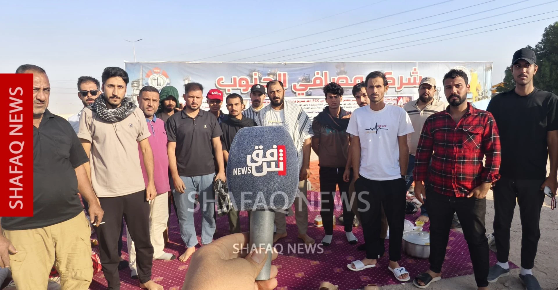 Basra’da FCC protestoları sürüyor, vali müdahil oldu