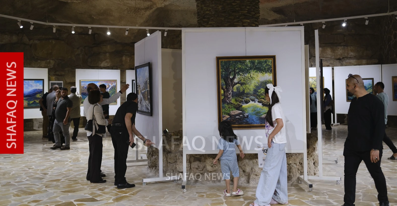 Erbil’de çevre ve doğa temalı sanat sergisi açıldı