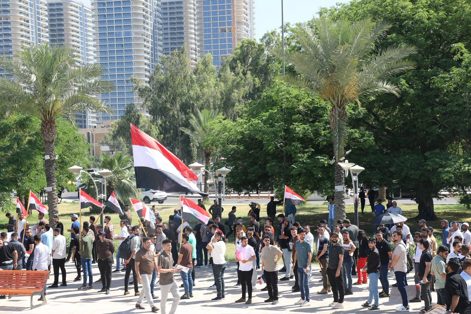 Iraqi degree holders protest delayed appointments in Baghdad