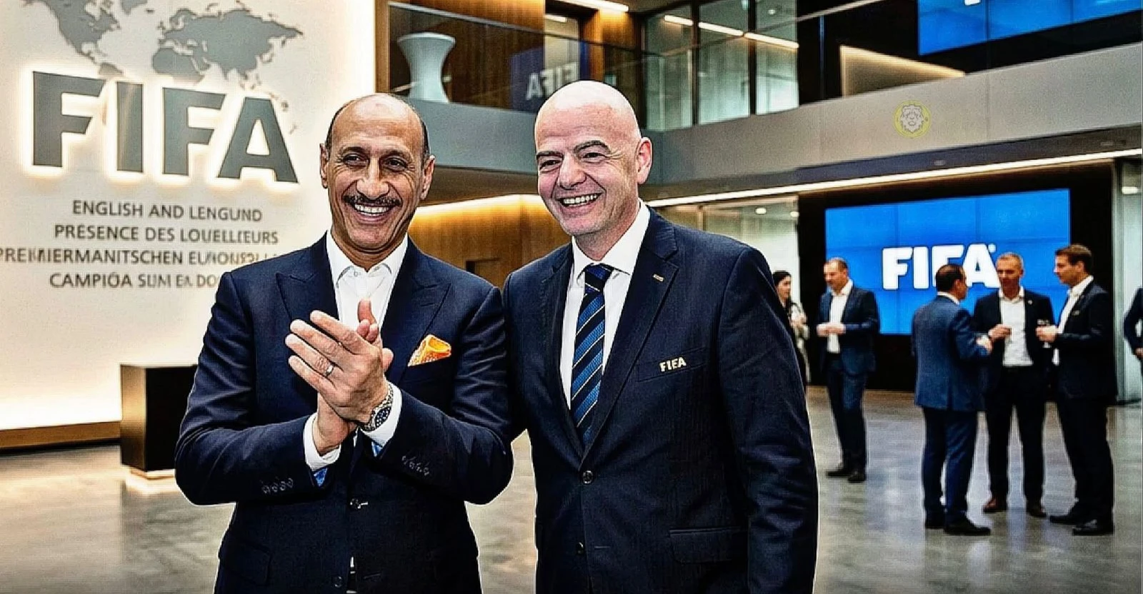 انفانتينو يدعو عدنان درجال لحضور افتتاح مونديال 2026