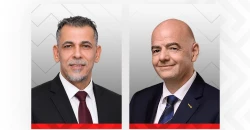 إنفانتينو يهنئ يونس محمود بمناسبة انتخابه رئيساً لاتحاد الكرة العراقي