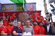 Erbil breaks world record with 2.6-ton shawarma skewer