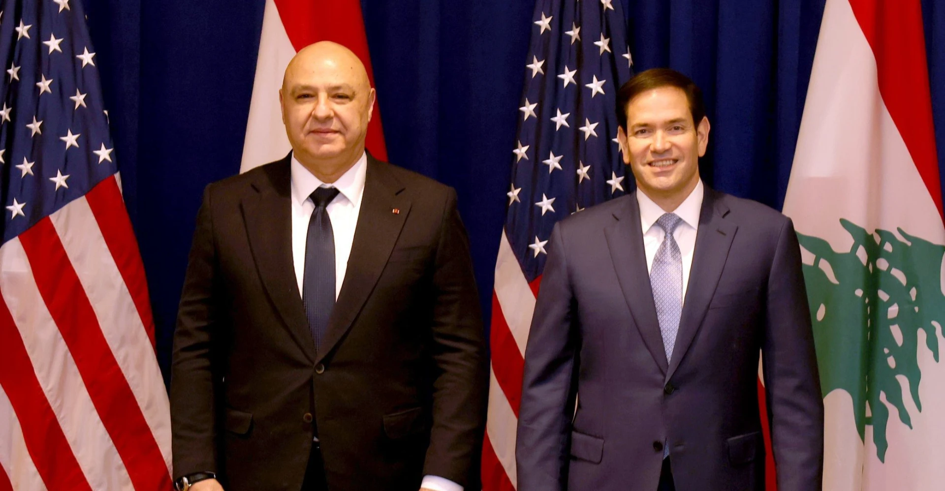 عون يدعو روبيو إلى بذل كل الجهود لوقف إطلاق النار في لبنان