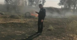 نينوى وكركوك.. النيران تلتهم 25 دونماً زراعياً والدفاع المدني يتدخل (فيديو)