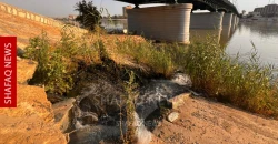 Sewage flows unchecked into Tigris in Baghdad
