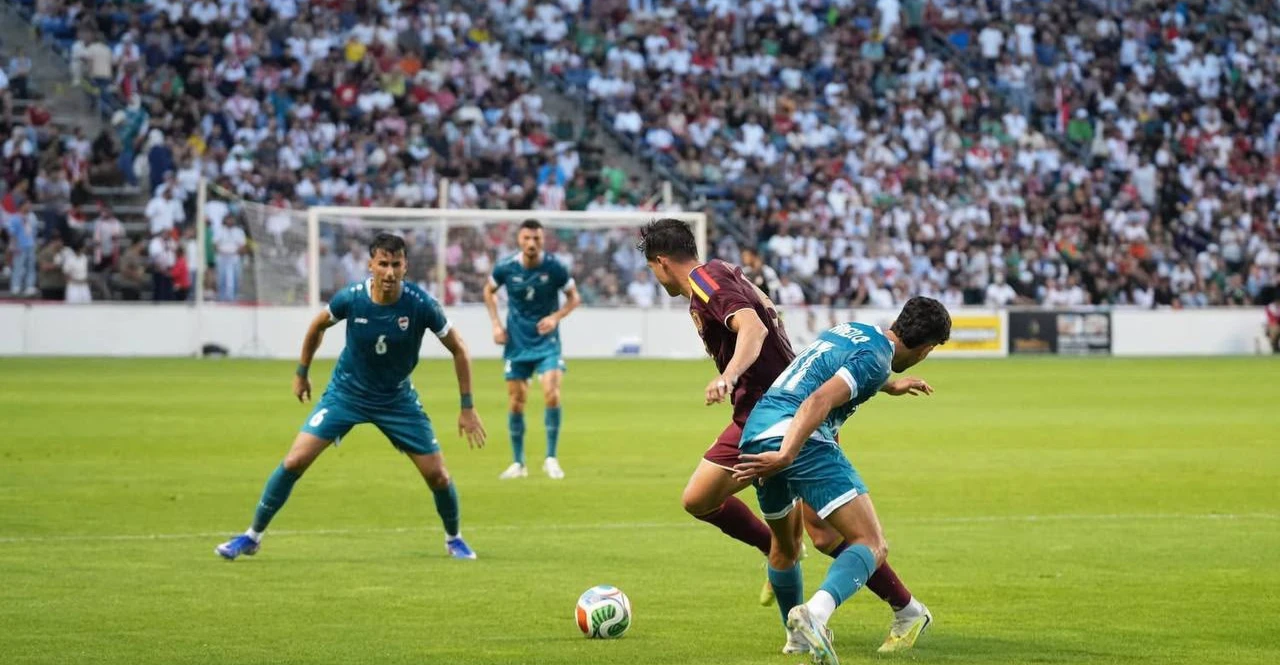 المنتخب العراقي يخسر أمام فنزويلا في آخر اختبار ودي قبل المونديال