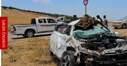دهوك.. مصرع شخص بحادث انقلاب سيارة مسروقة بعد مطاردة أمنية