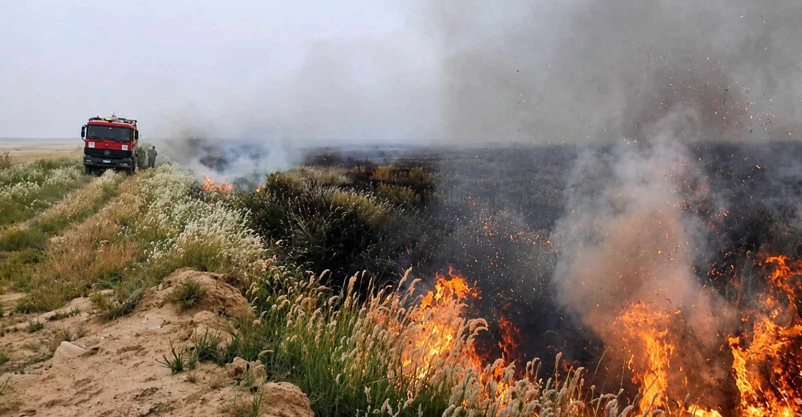 Sulaymaniyah records 147 fires in May, three killed and 35 injured