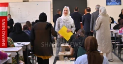 انطلاق الامتحانات النهائية للصفوف المنتهية للمرحلة الإعدادية في إقليم كوردستان (صور)