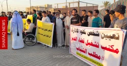 البصرة.. احتجاجات في الدير لإلغاء برمجة الكهرباء وتعيين قائممقام أصيل