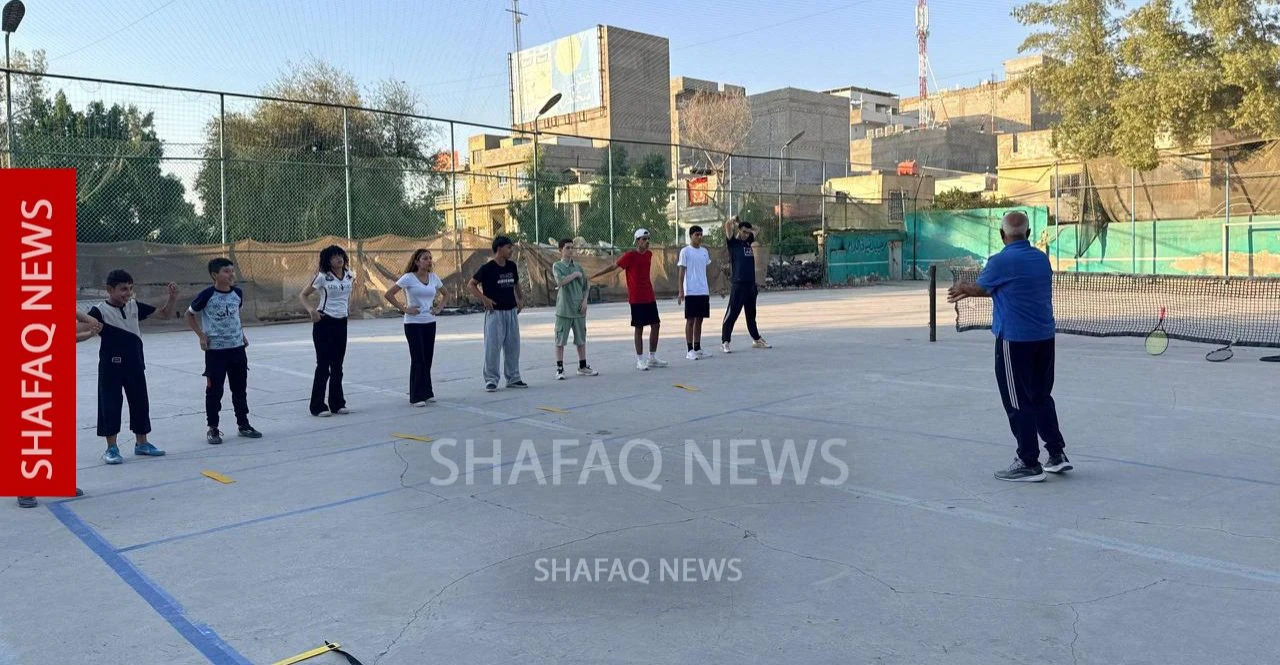 ديالى.. مكب نفايات يتحول إلى حاضنة للاعبي التنس (صور)
