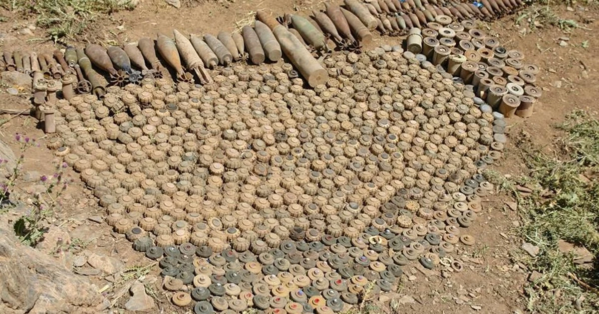 Irak'ta 4 bin 800 kilometrekare alan mayınla kirlenmiş durumda