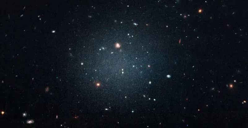 Astronomers report a third galaxy nearly devoid of dark matter