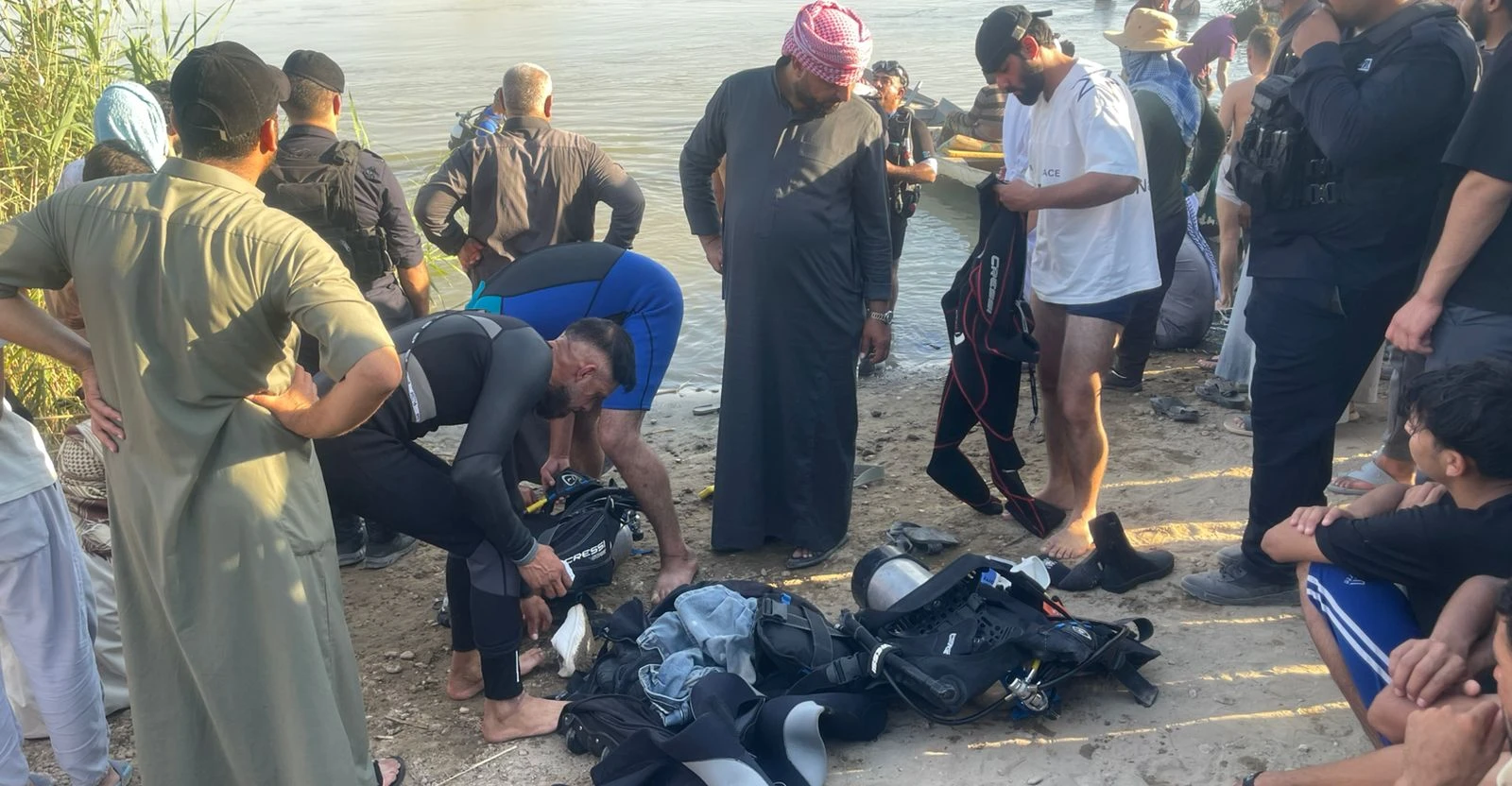 غرق فتى في نهر الفرات بالأنبار