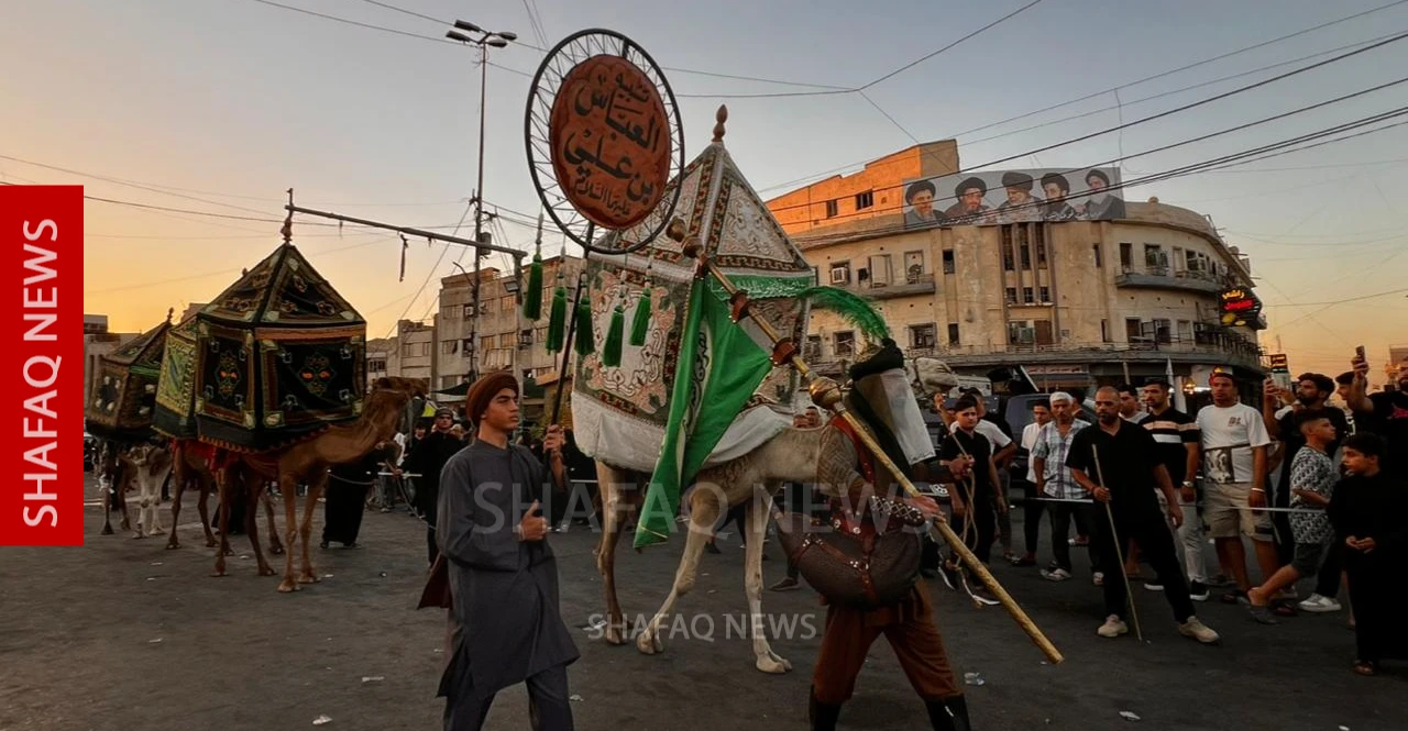 الكورد الفيليون يعيدون إحياء واقعة "الطف" في قلب بغداد (صور)