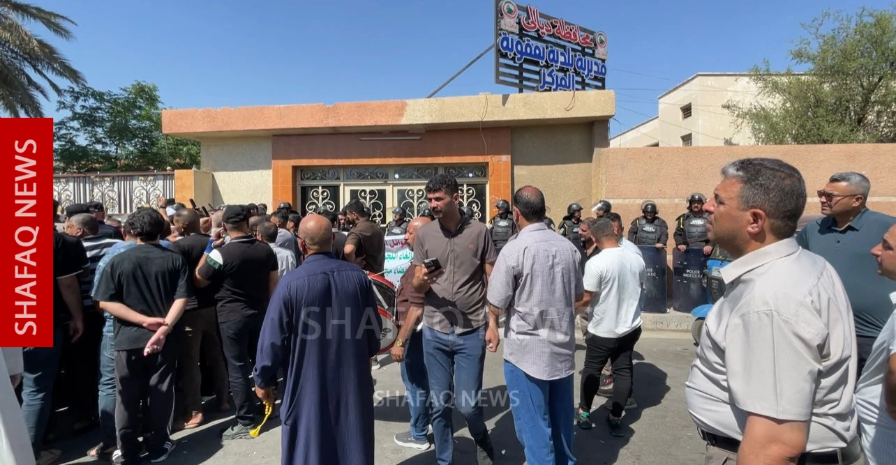 Wounded security personnel in Diyala protest over land allocation delays