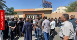 ديالى.. جرحى القوات الأمنية يحتجون ويحذرون من التلاعب بملف الأراضي (صور)