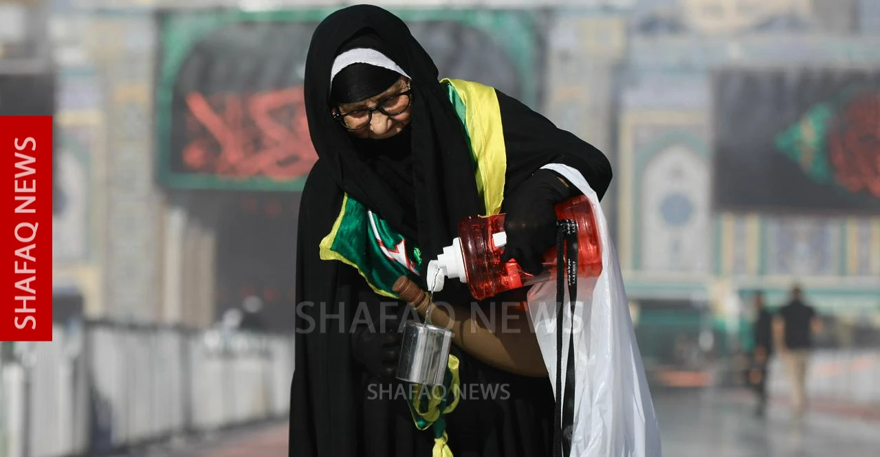 In Karbala, an elderly woman keeps an Ashura tradition alive, one cup of water a