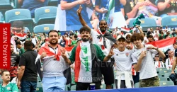 الجمهور العراقي يدخل ملعب فيلادلفيا استعدادا لمواجهة العراق وفرنسا بالمونديال
