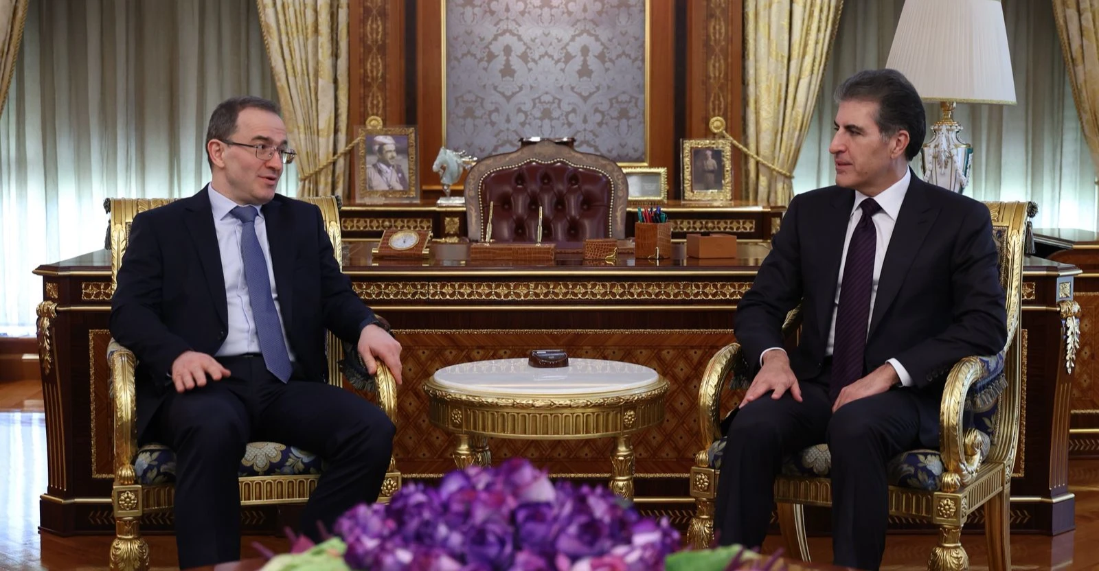 نيجيرفان بارزاني يؤكد أهمية تعزيز التعاون المشترك مع روسيا
