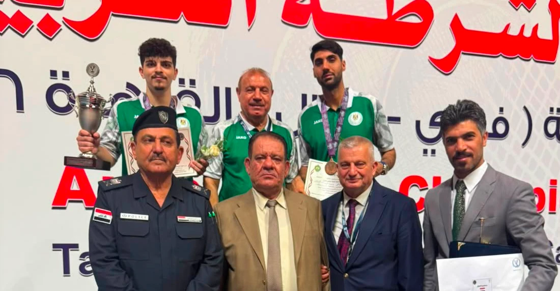 منتخب شرطة العراق يحلّ ثانياً في البطولة العربية لكرة الطاولة
