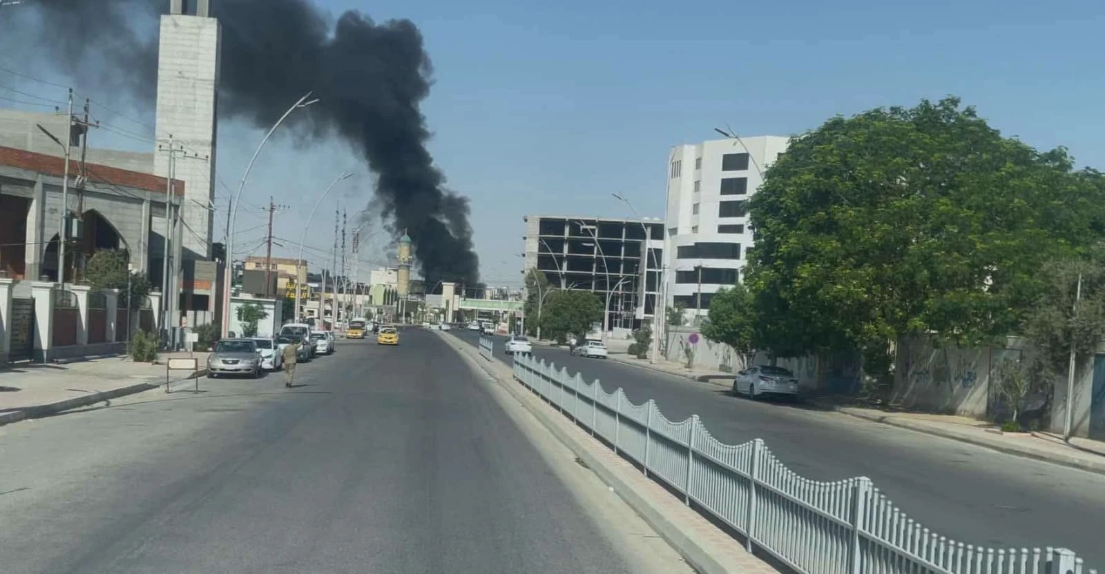 Anbar'da yakıt tankerinde çıkan yangın söndürüldü