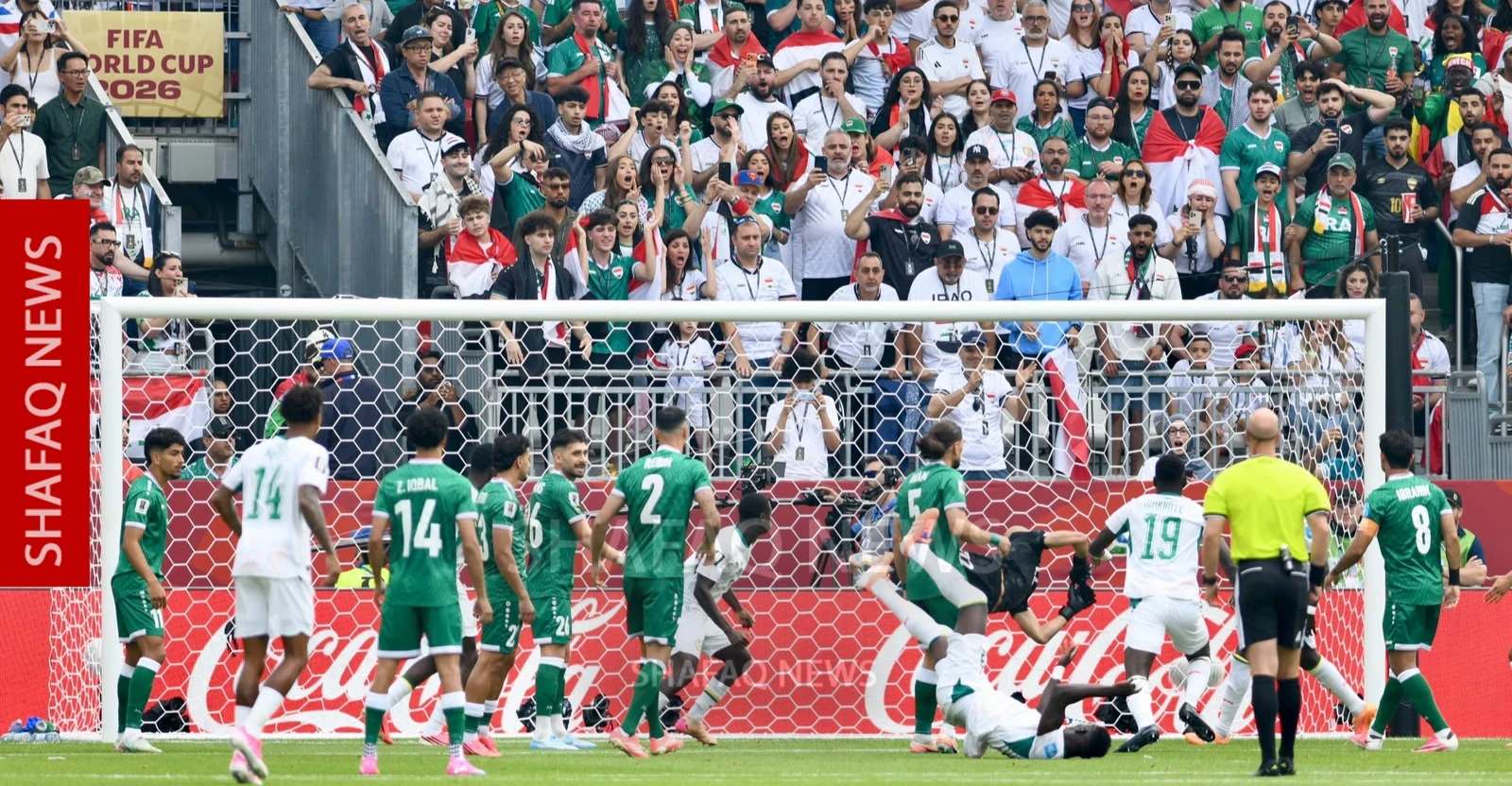 Iraq drops to 63rd in FIFA live rankings after Senegal defeat