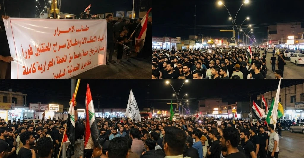 رغم الاعتقالات.. تجدد التظاهرات في الكوت