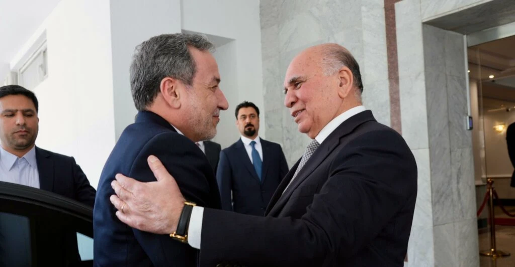 Iranian FM starts Baghdad visit, meeting Fuad Hussein