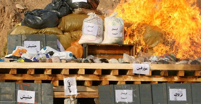 ‏لەناوبردن 239 کیلوگرام مادەی هووشبەر لە بەسرە